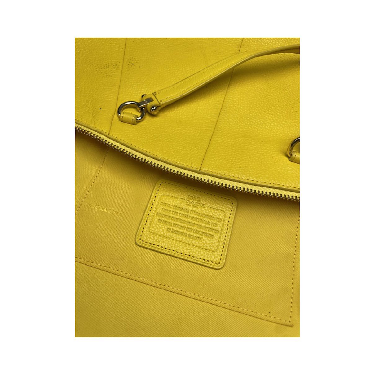 Coach Signature Sufflette Handbag image 3