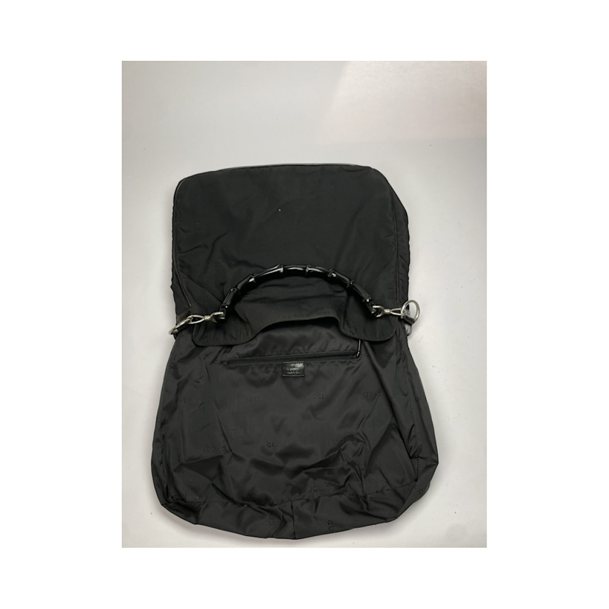 Gucci Bamboo Convertible Satchel Handbag image 3