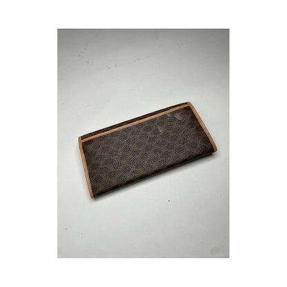 Celine Triomphe Brown Leather Wallet image 3