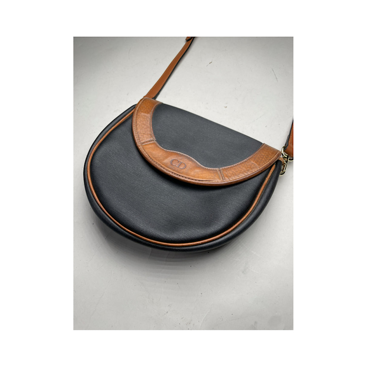 Dior Admit It Black Leather Handbag image 3