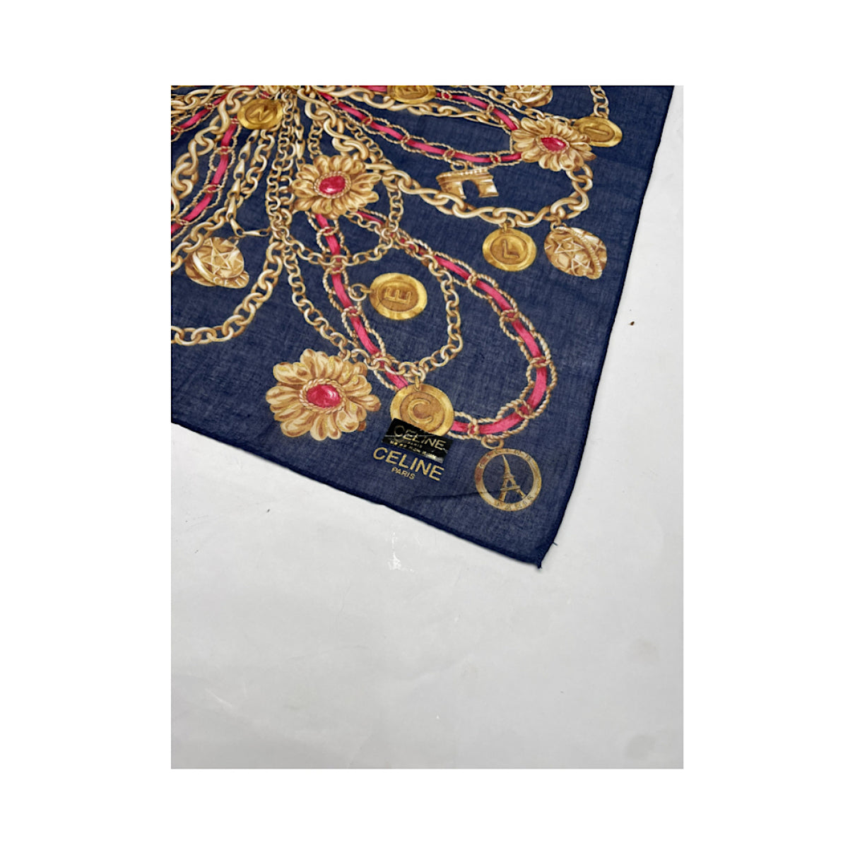 Celine Silk Handkerchief image 2