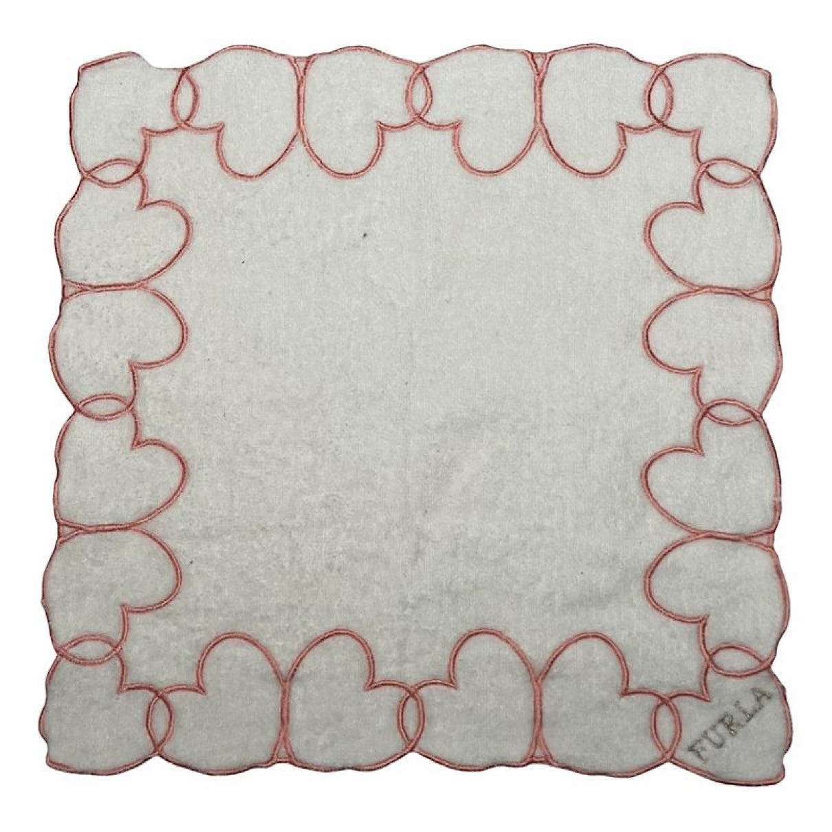 Furla White Cotton Scarf image 1