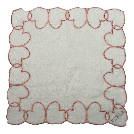 Furla White Cotton Scarf image 1