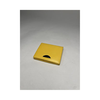 Dior Yellow Leather Wallet image 2