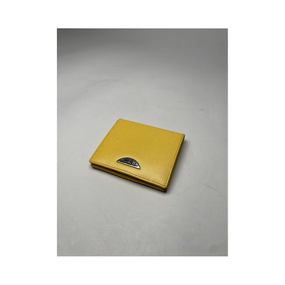 Dior Yellow Leather Wallet image 3