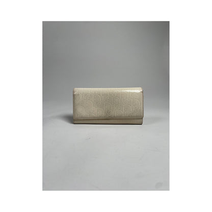 Dior Diorama White Patent Leather Wallet image 2