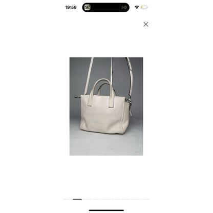Coach Large Scout Hobo White Leather Handbag image 2