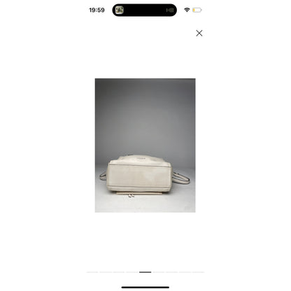 Coach Large Scout Hobo White Leather Handbag image 5