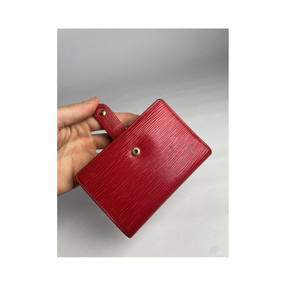 Louis Vuitton Capucines Red Leather Wallet image 4