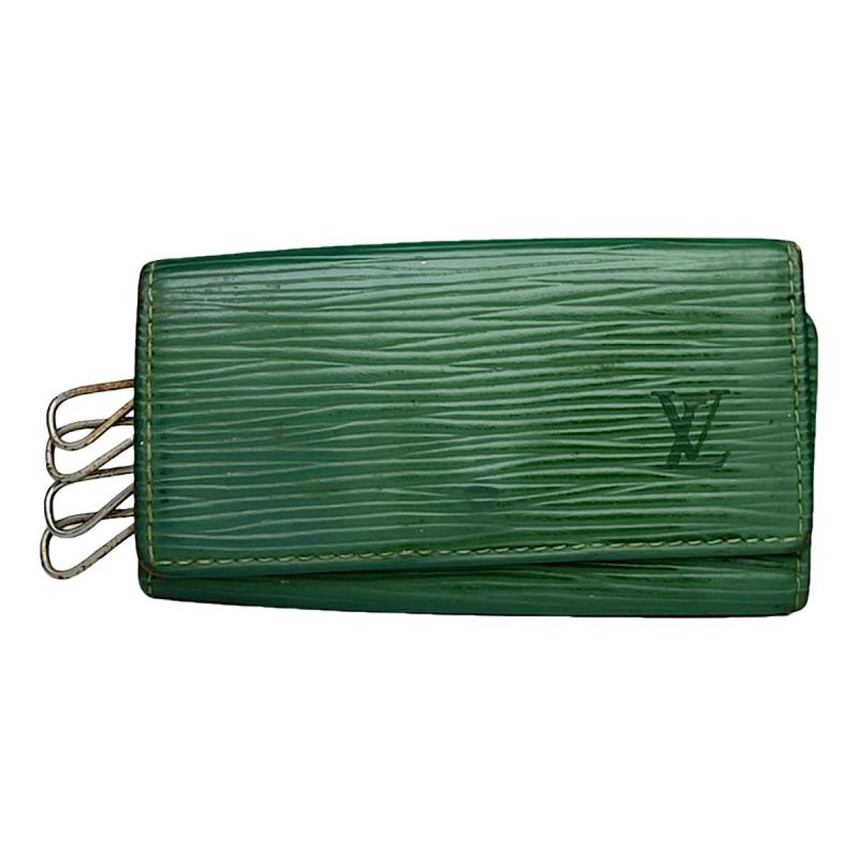 Louis Vuitton Lockme Green Leather Purse image 1