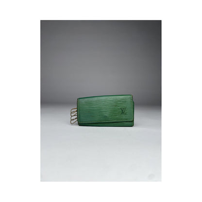 Louis Vuitton Lockme Green Leather Purse image 2