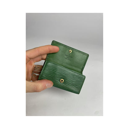 Louis Vuitton Lockme Green Leather Purse image 4