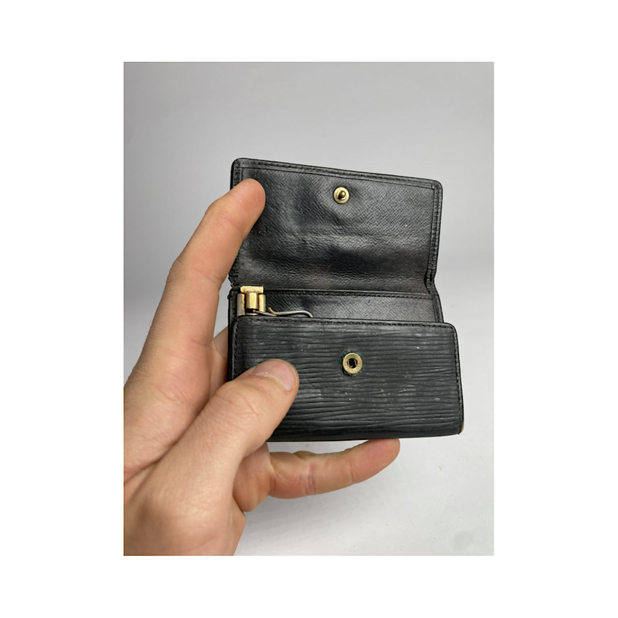 Louis Vuitton Lockme Black Leather Purse image 3