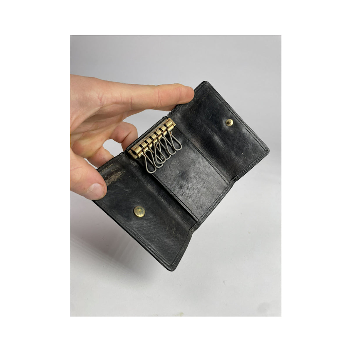 Louis Vuitton Lockme Black Leather Purse image 4