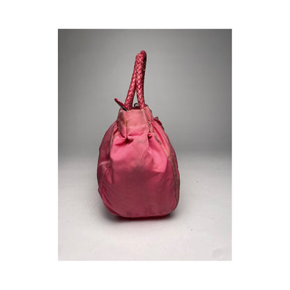 Prada Pink Polyester Handbag image 5