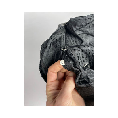 Prada Grey Cotton Handbag image 4