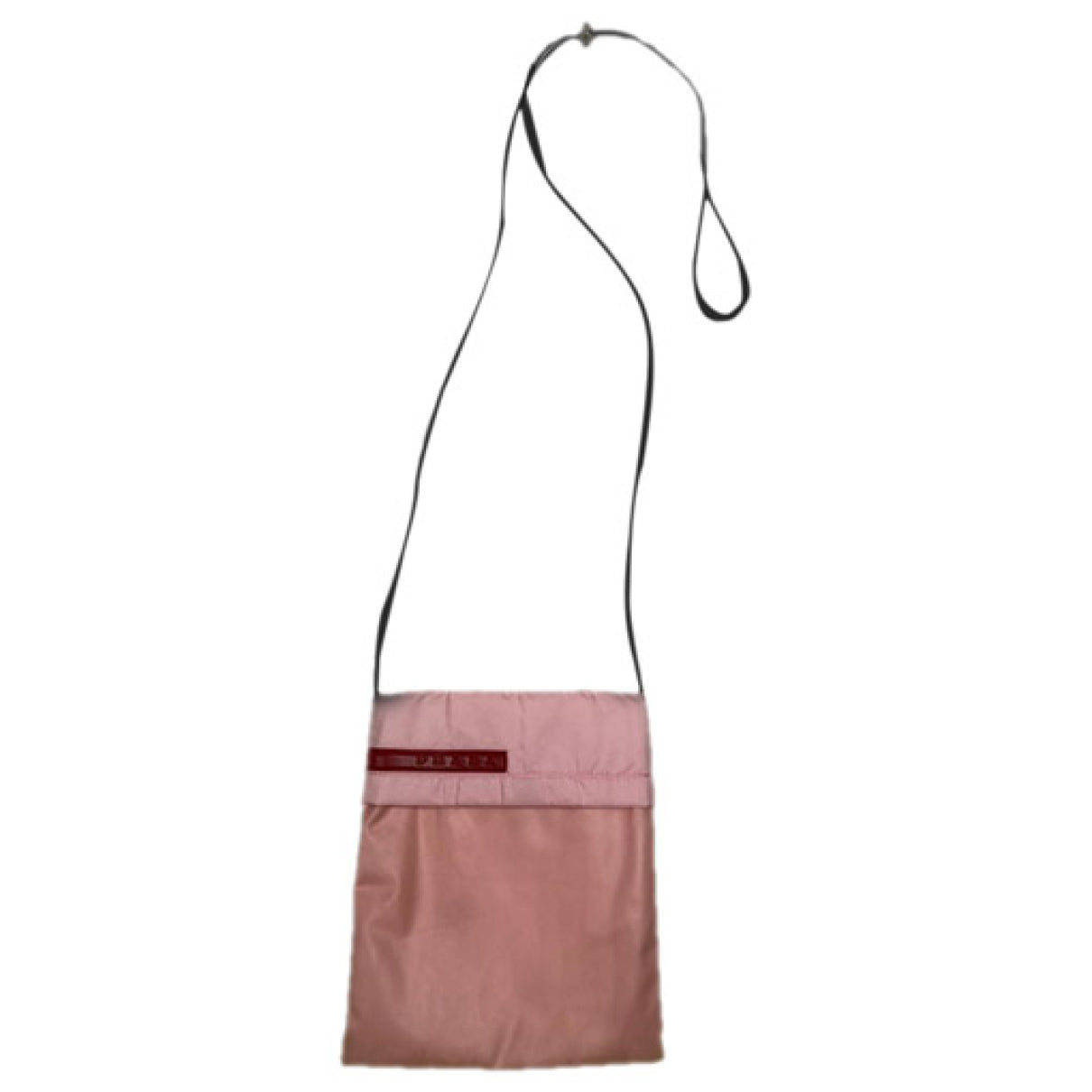 Prada Pink Polyester Handbag image 1
