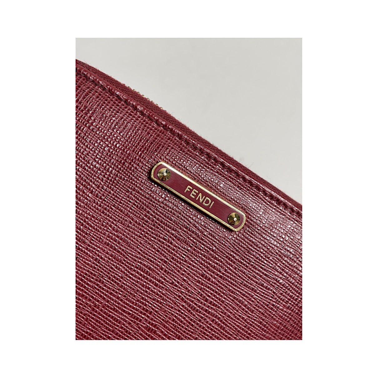 Fendi Red Leather Wallet image 4