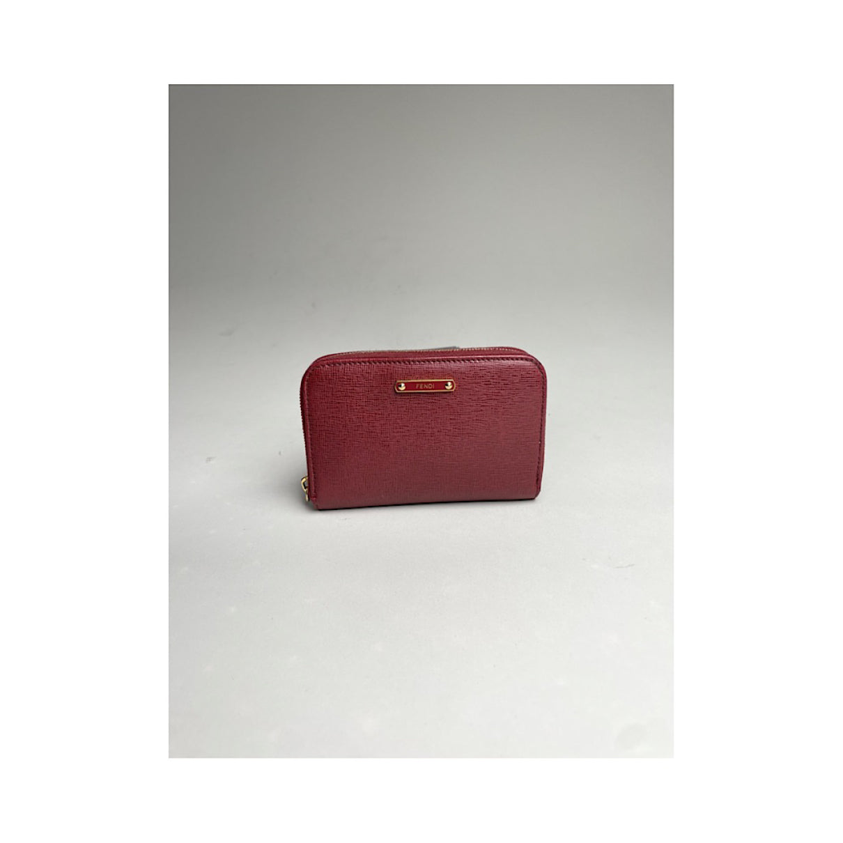 Fendi Red Leather Wallet image 5