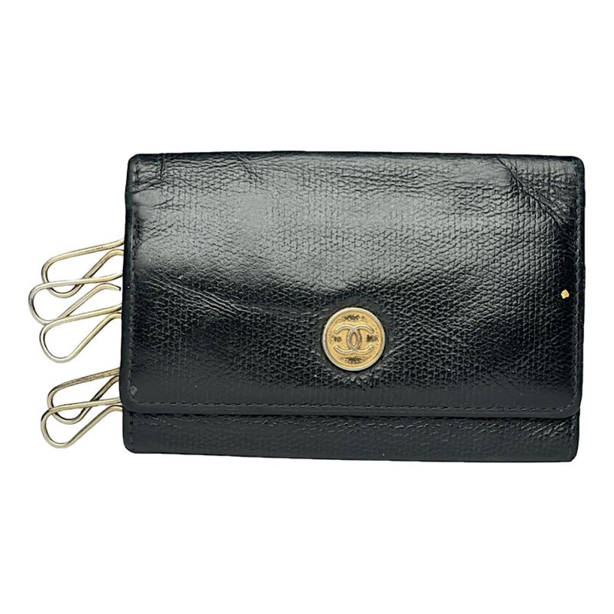 Chanel 2.55 Black Leather Purse image 1