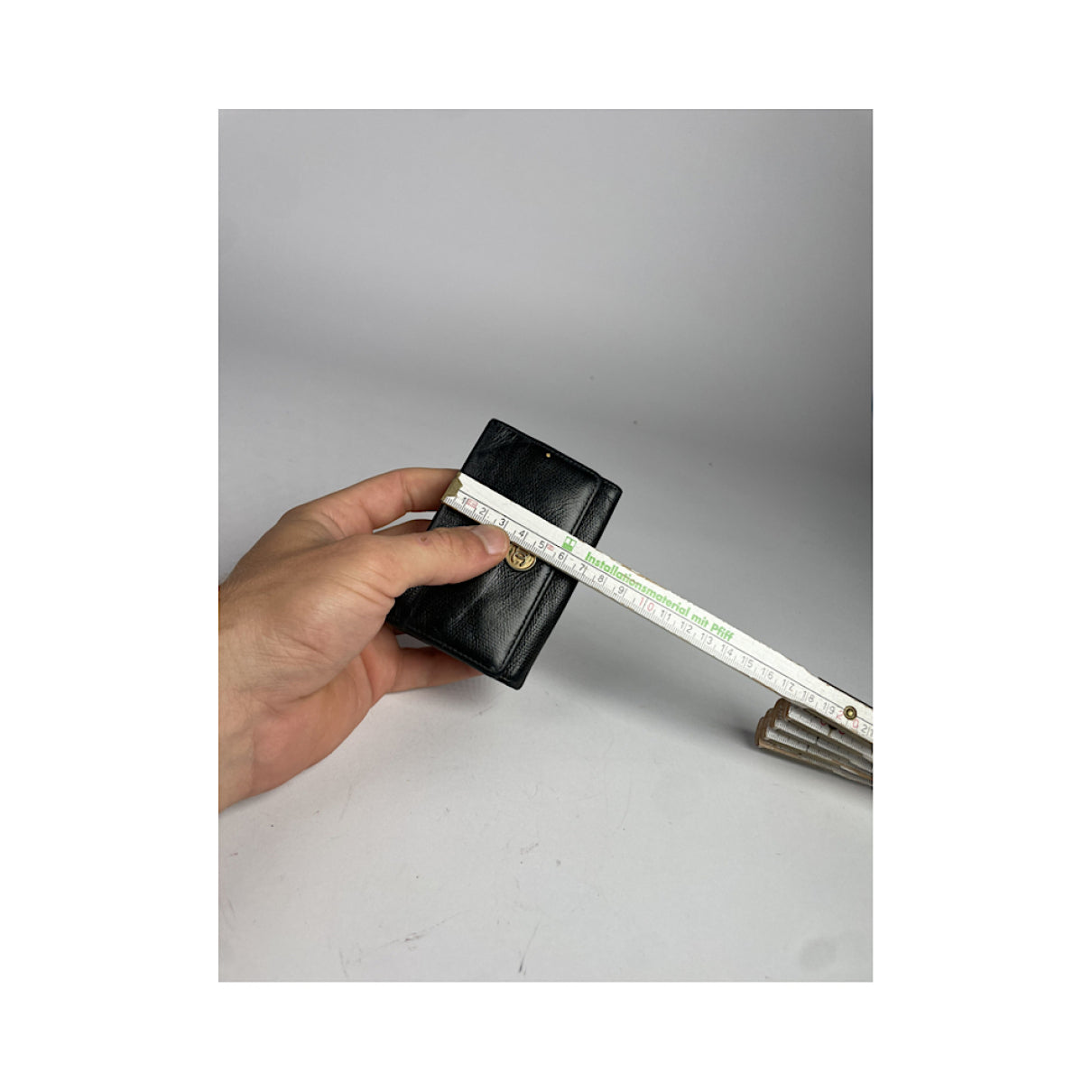 Chanel 2.55 Black Leather Purse image 2