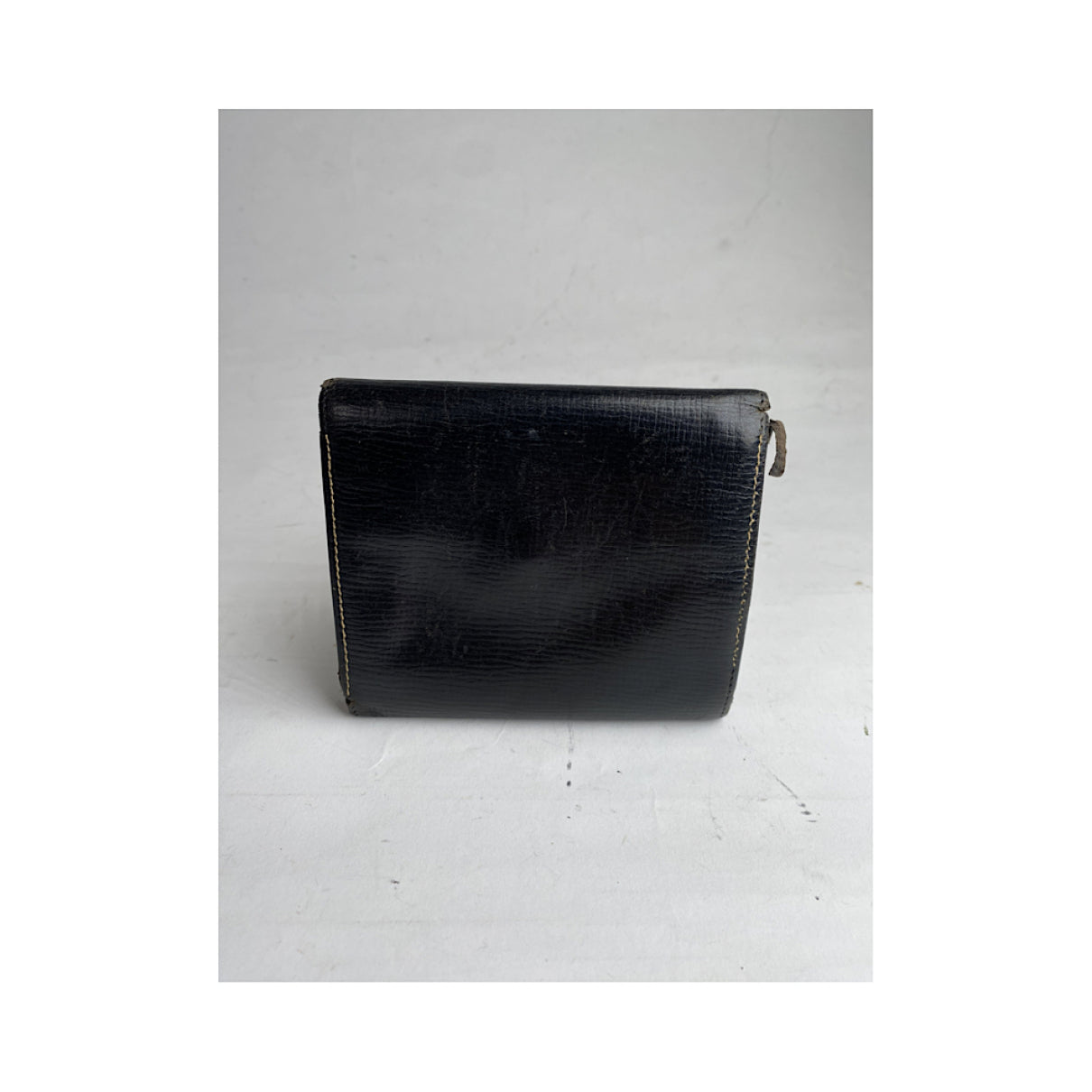Celine Triomphe Black Leather Wallet image 2