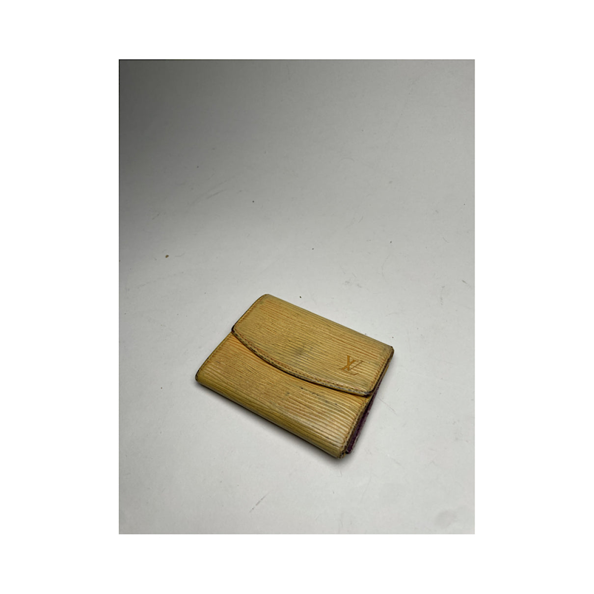 Louis Vuitton Daily Yellow Leather Purse image 4