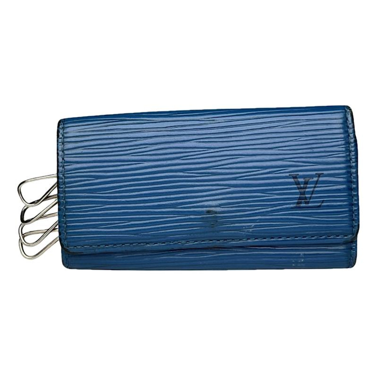 Louis Vuitton Lockme Blue Leather Purse image 1