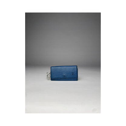 Louis Vuitton Lockme Blue Leather Purse image 4