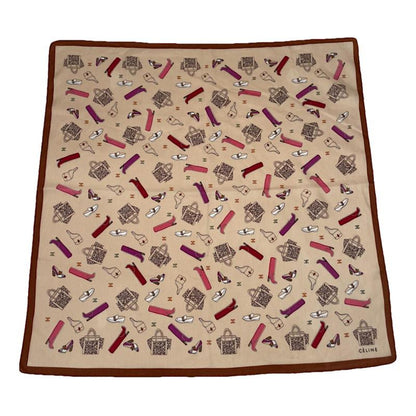 Celine Multicolour Silk Silk Handkerchief image 1