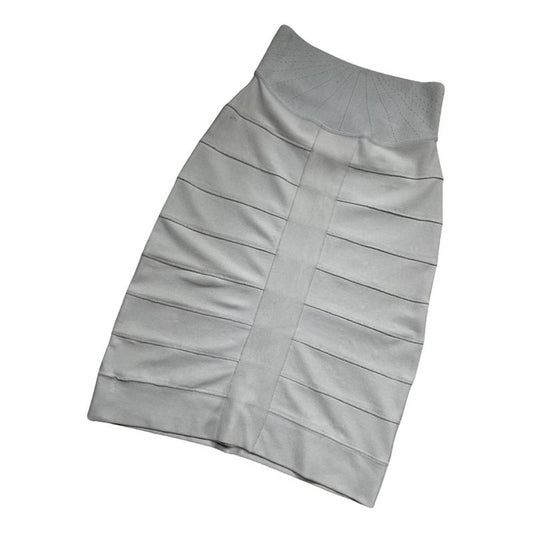 Givenchy White Cotton - Elasthane Skirt image 1