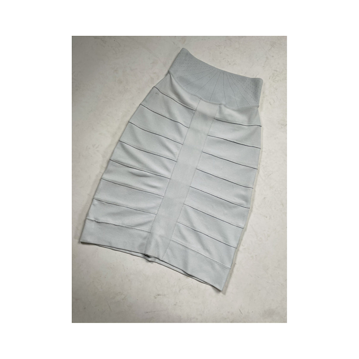 Givenchy White Cotton - Elasthane Skirt image 3