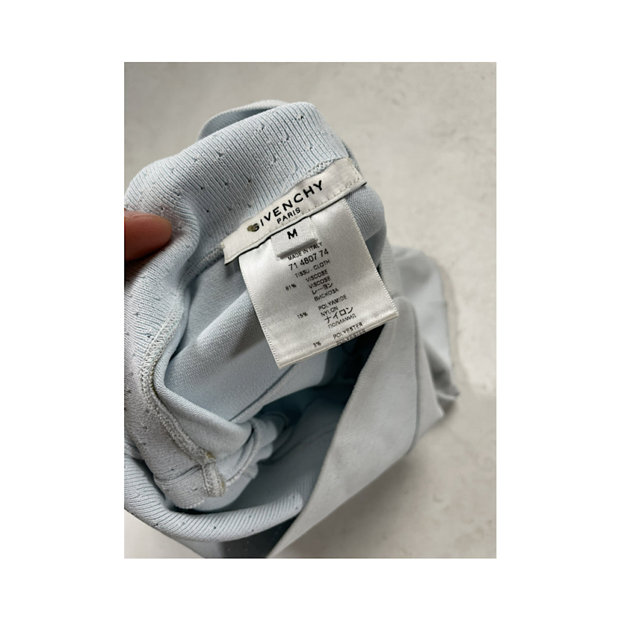 Givenchy White Cotton - Elasthane Skirt image 4