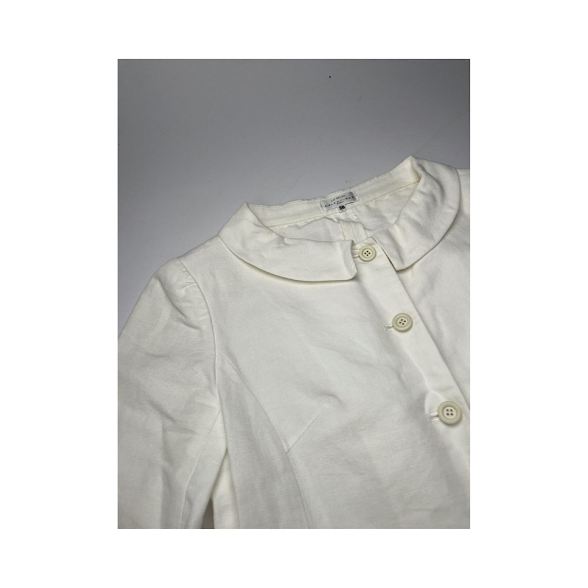 Balenciaga White Denim - Jeans Top image 4