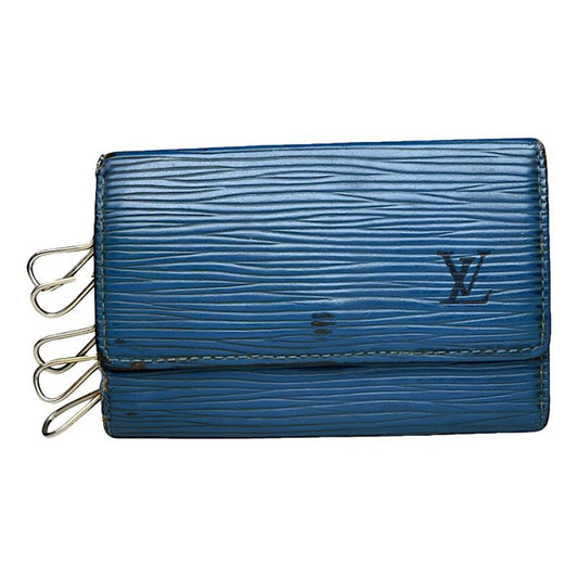Louis Vuitton Lockme Blue Leather Purse image 1