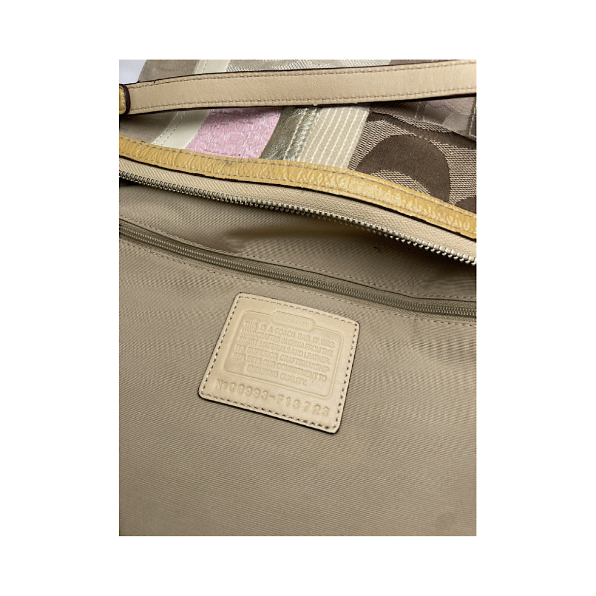 Coach Signature Sufflette Handbag image 3