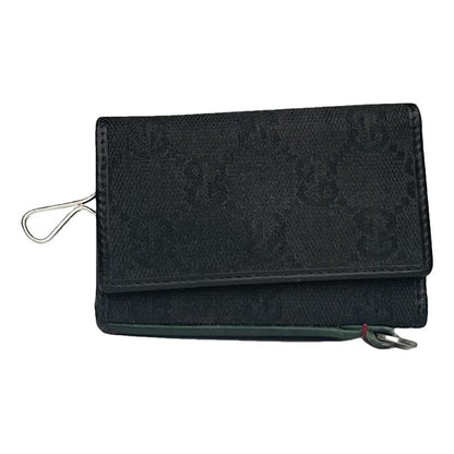 Gucci GG Blooms  Black Cotton Purse image 1