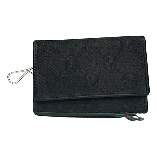 Gucci GG Blooms  Black Cotton Purse image 1