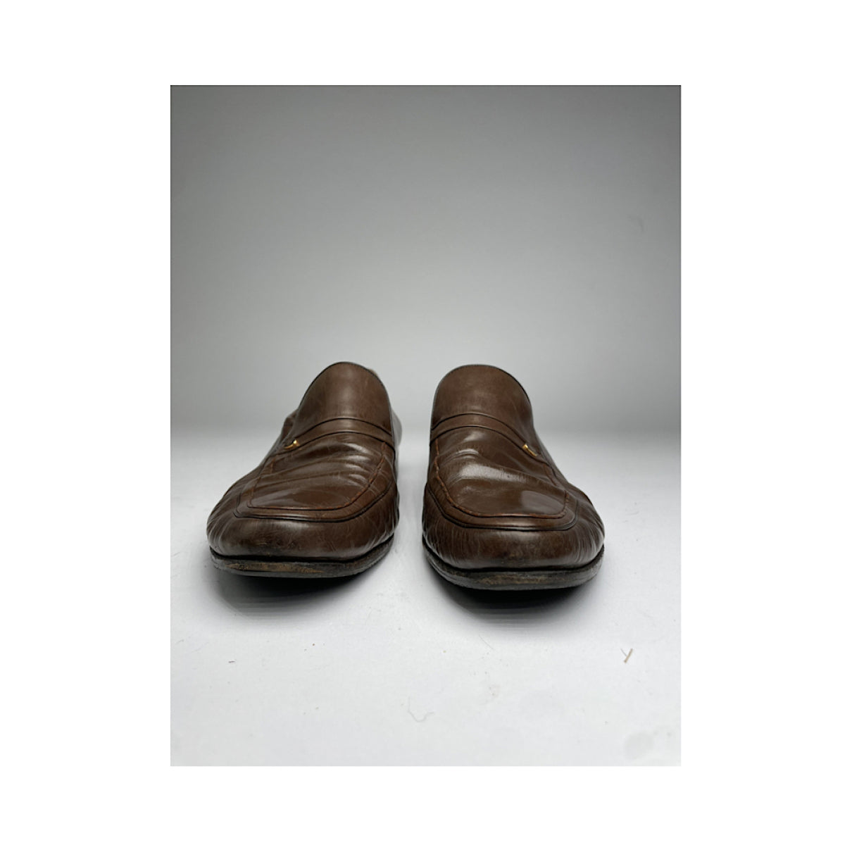 Dior Homme Brown Leather Flat image 3