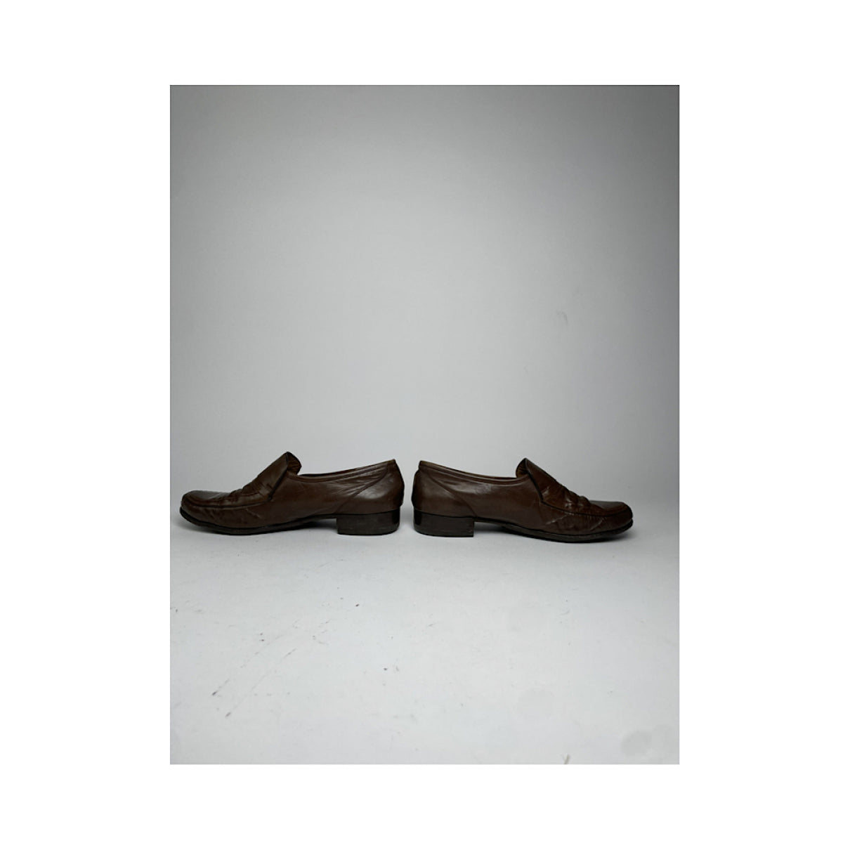 Dior Homme Brown Leather Flat image 5