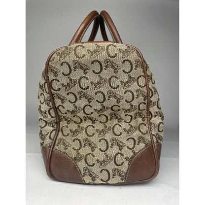 Celine SAC SEAU Brown Leather Handbag image 3