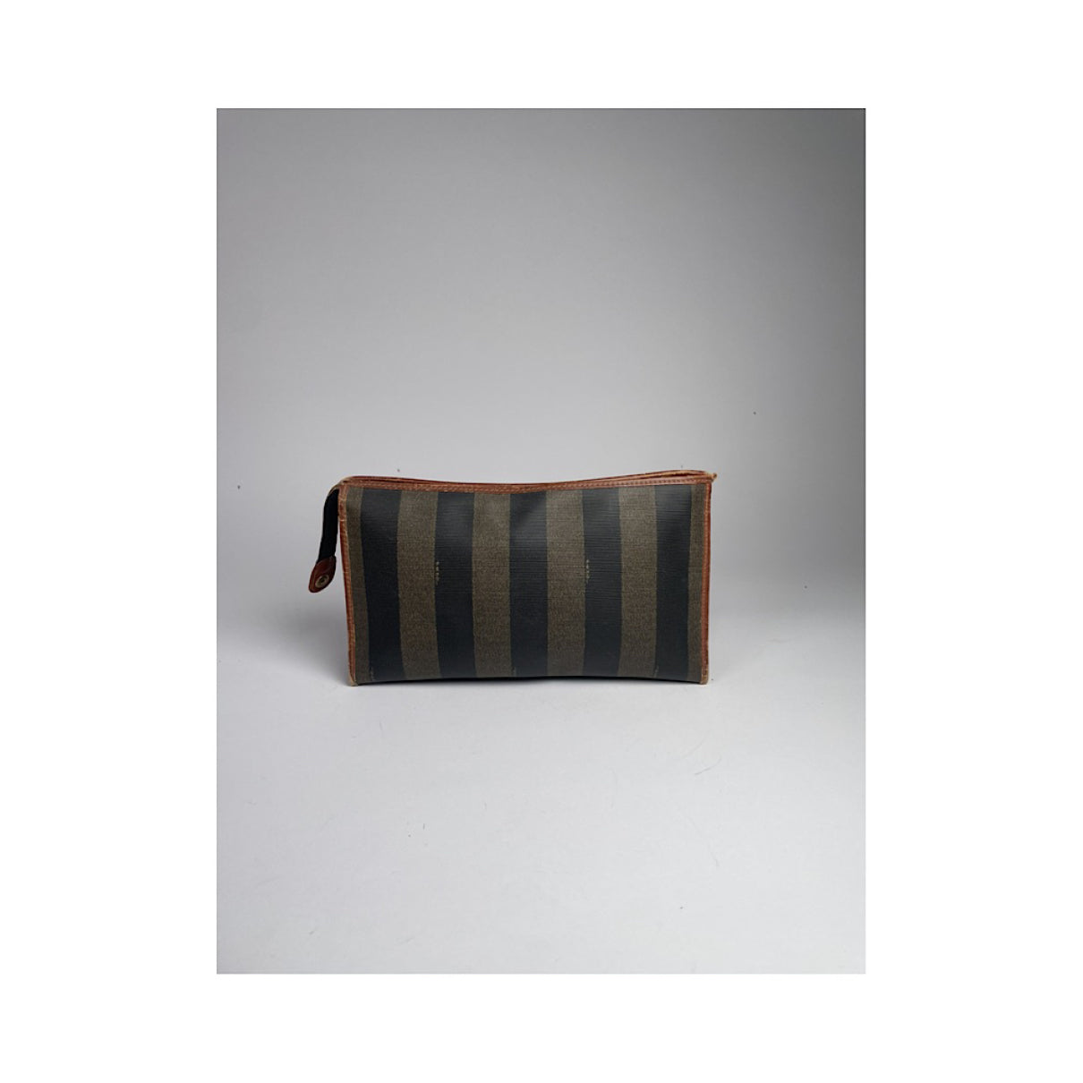 Fendi Baguette Black Leather Clutch Bag image 3