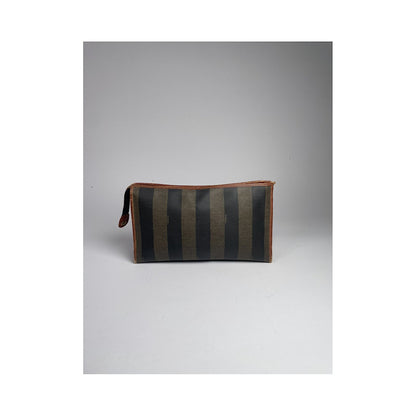 Fendi Baguette Black Leather Clutch Bag image 3