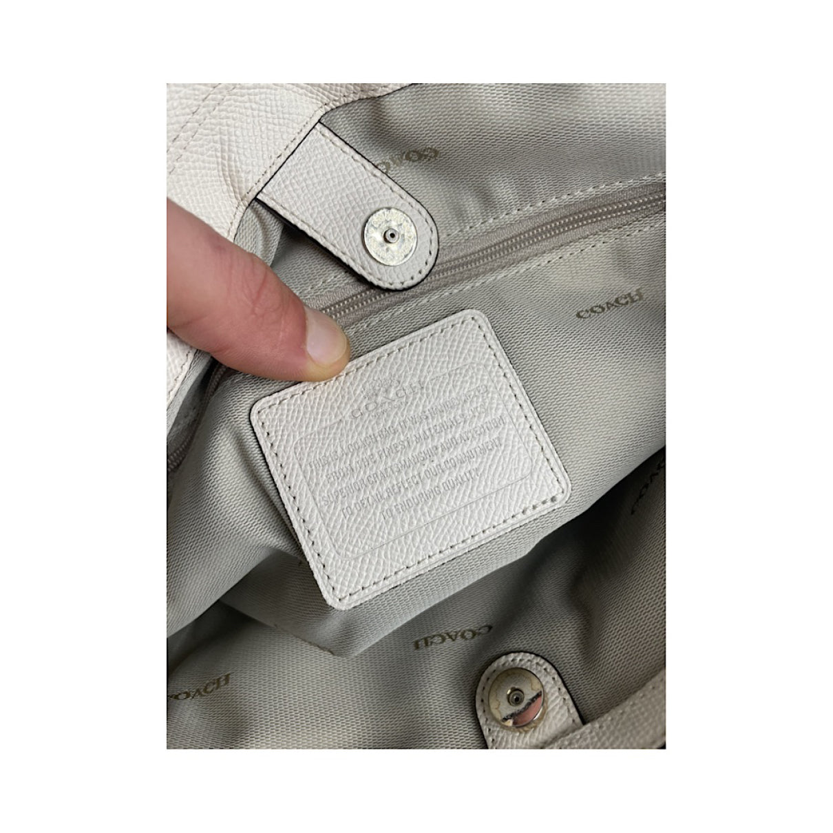 Coach Edie Handbag image 3