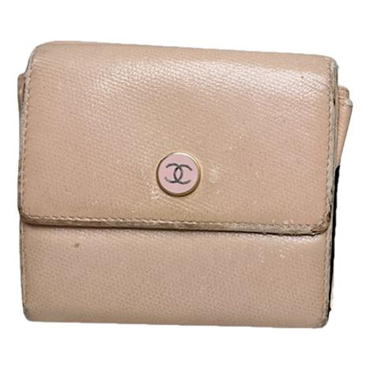 Chanel Chanel 19 Pink Leather Wallet image 1