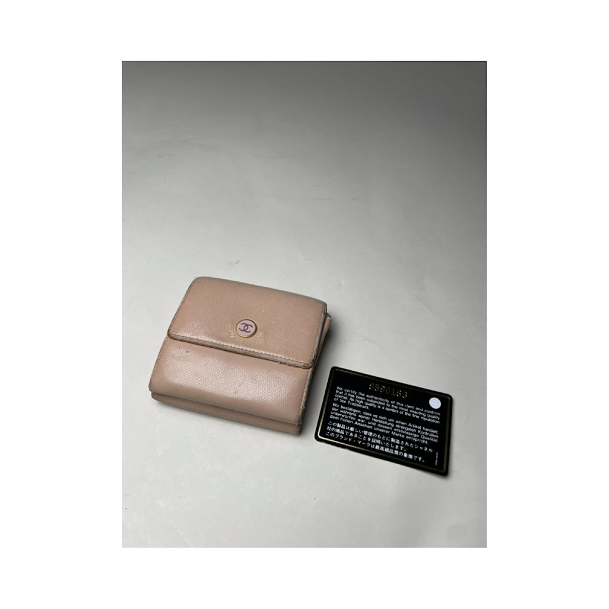Chanel Chanel 19 Pink Leather Wallet image 3