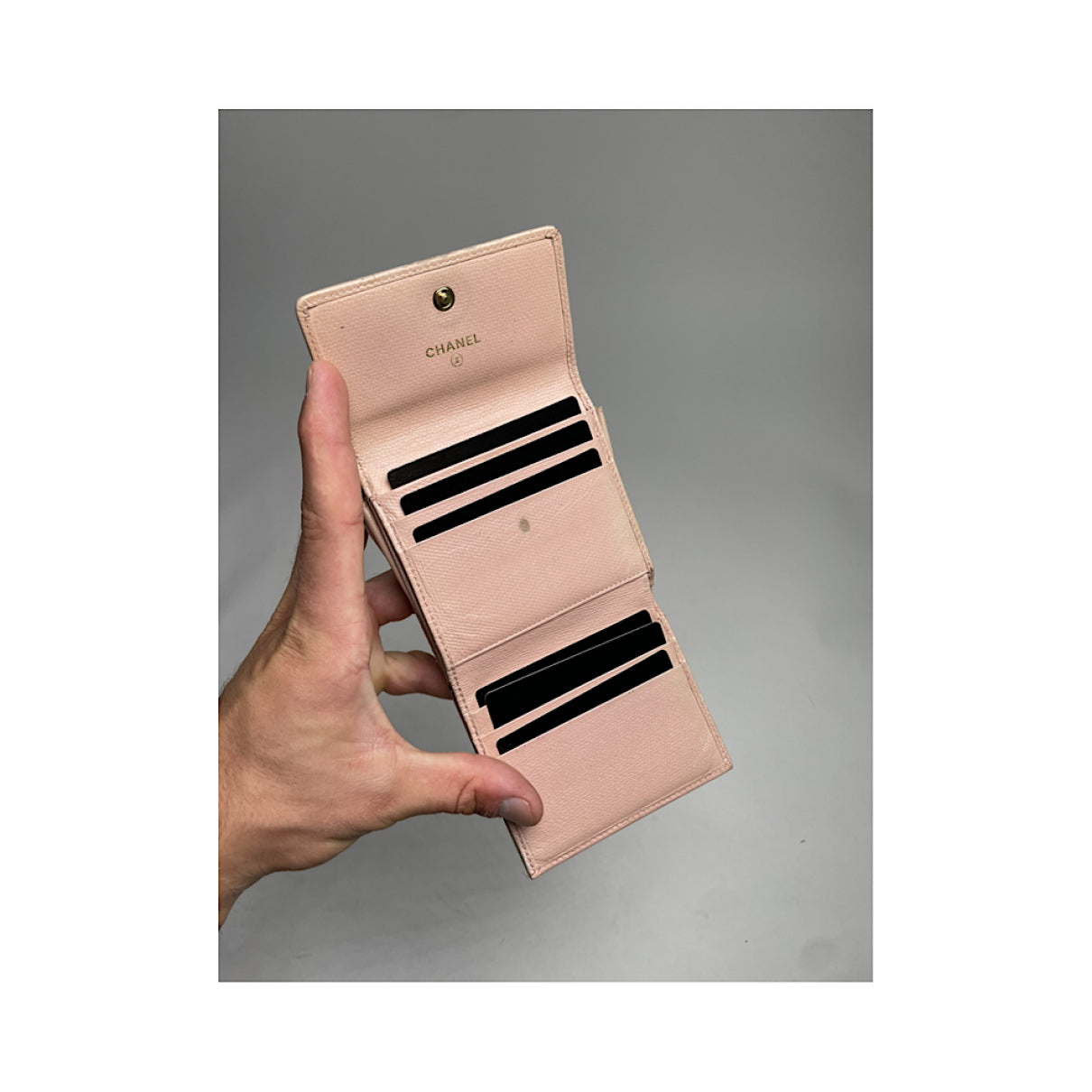 Chanel Chanel 19 Pink Leather Wallet image 4