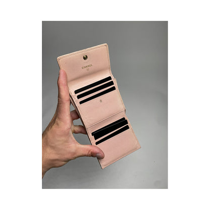 Chanel Chanel 19 Pink Leather Wallet image 4