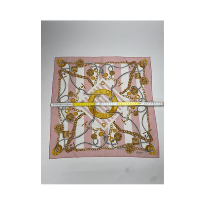 Celine Pink Silk Silk Handkerchief image 4