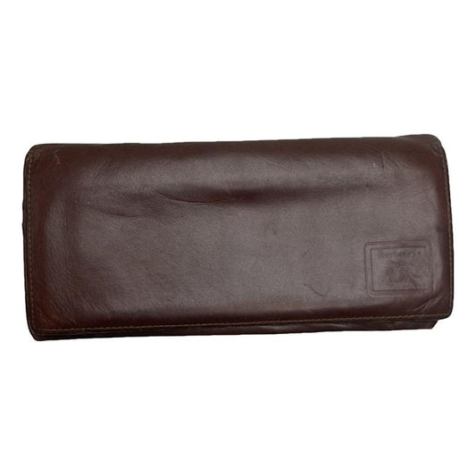 Burberry Brown Leather Wallet image 1
